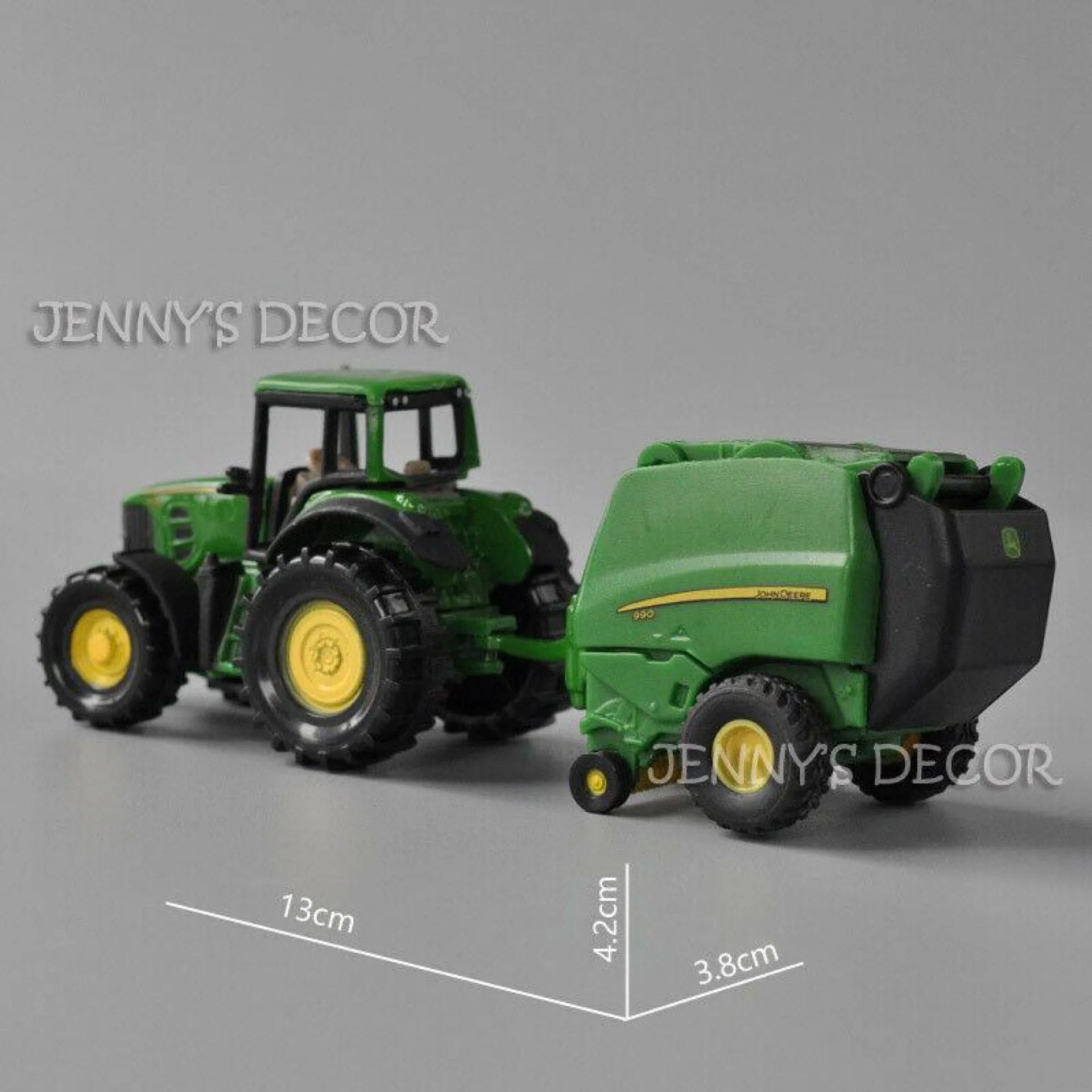 John Deere Tractor w/Baler