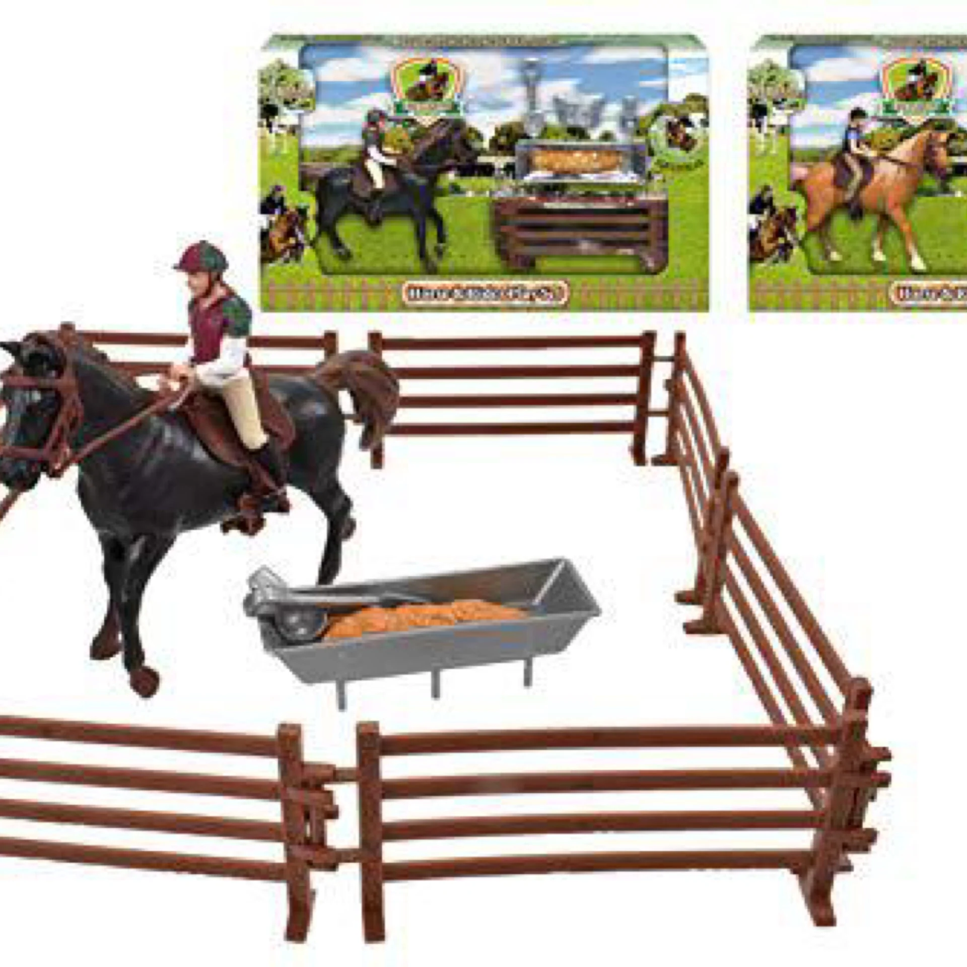 Kandytoys Horse & Rider Playset