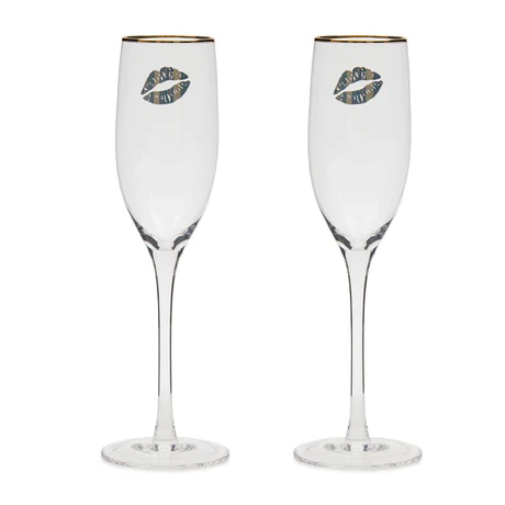 Kisses From RM Bubble Glasses 2 pieces