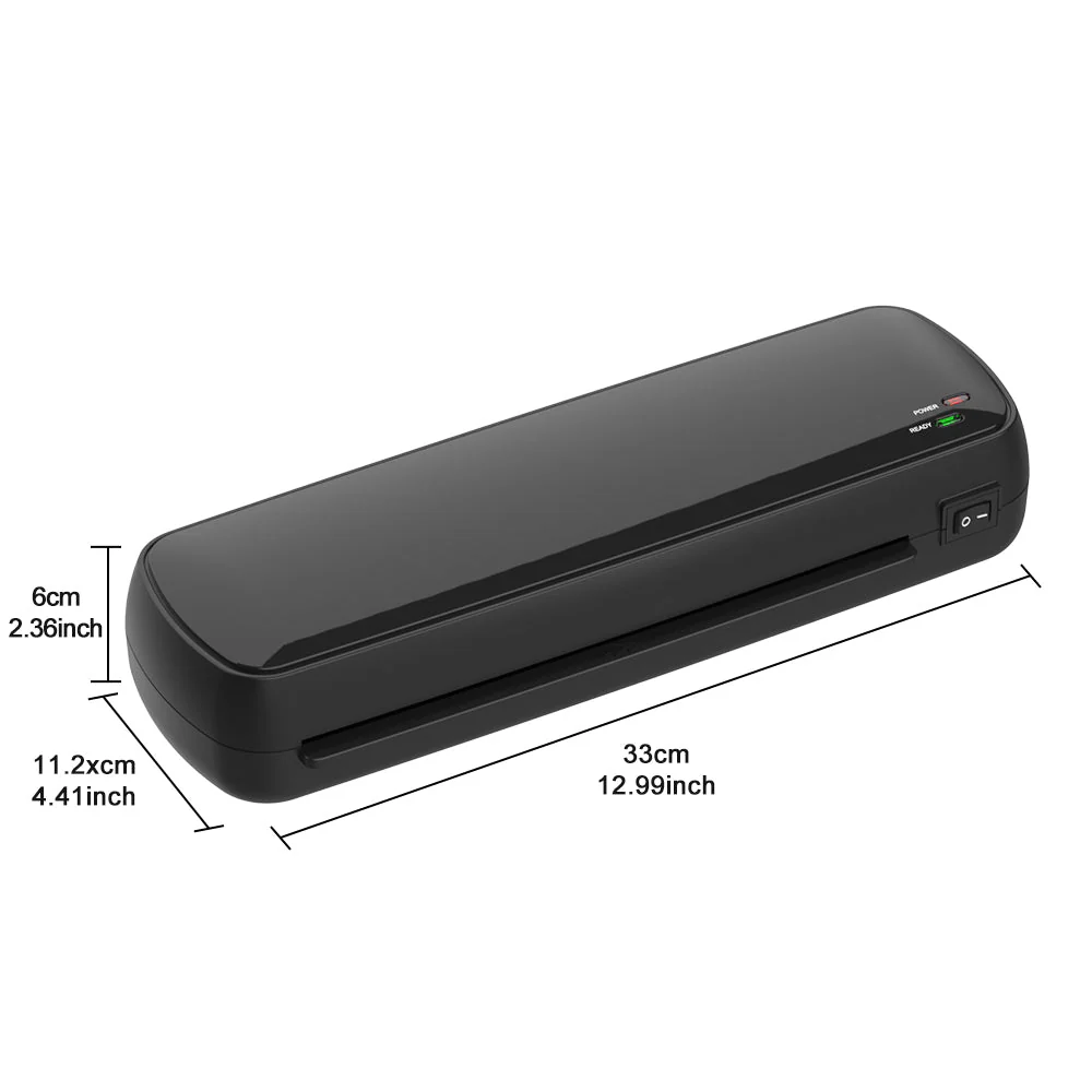 Laminator Machine, A4 Hot & Cold Fast Warm 9 Inch Thermal, Black - Image 8