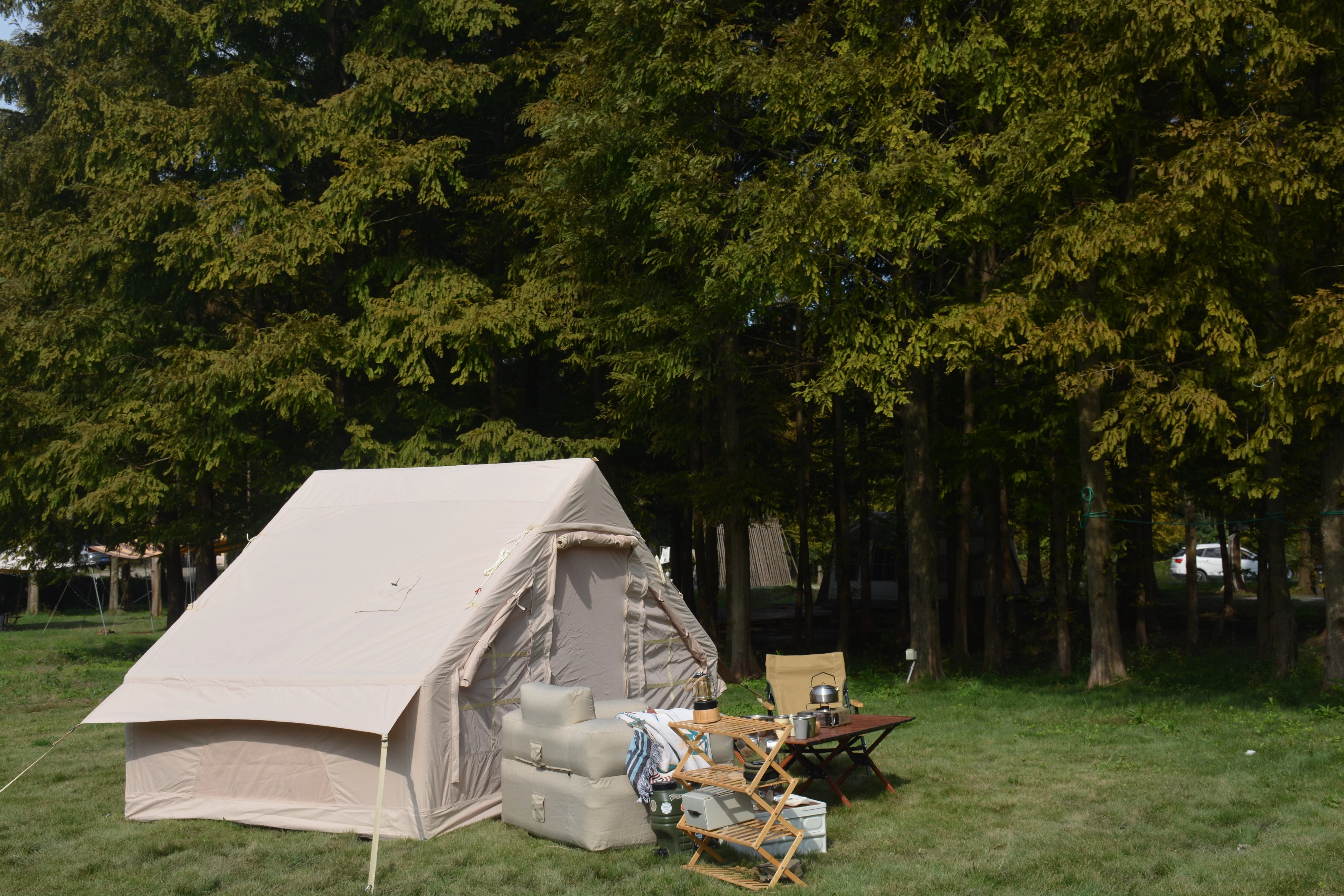 Large Blow Up Air Tents House, inflatable, durable, outdoor, with pump - Image 12