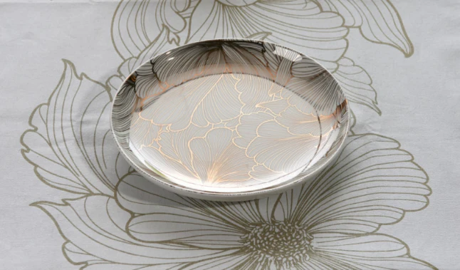 Les Fleurs Porcelain Plate