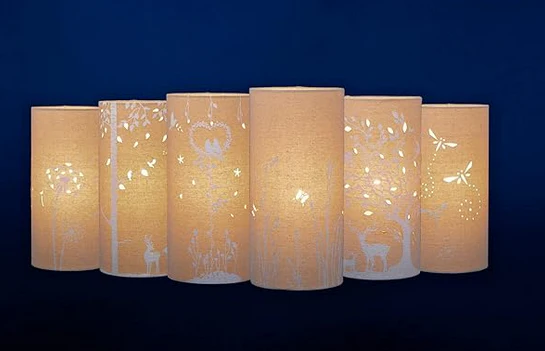 LGlow Printed Fabric Lamp - Asstd