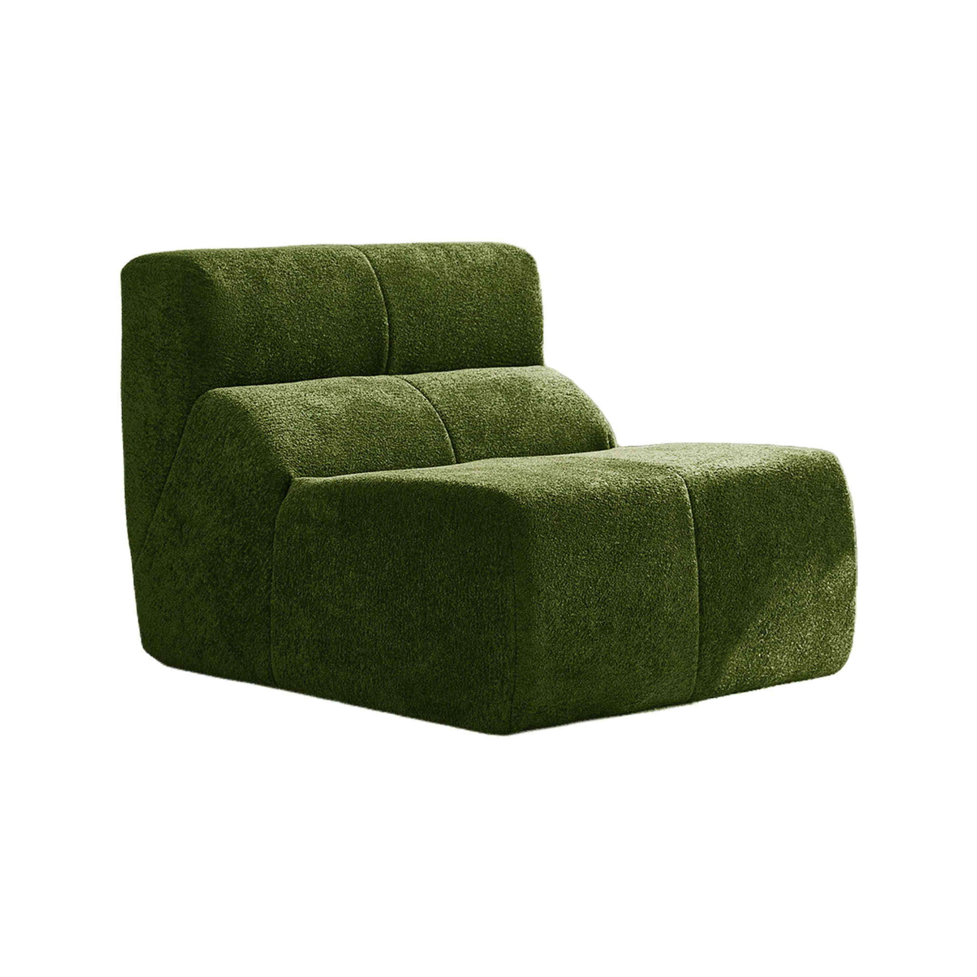 Luxury Cloud-Soft Single Sofa Chair, Raindrop Velvet - Image 7