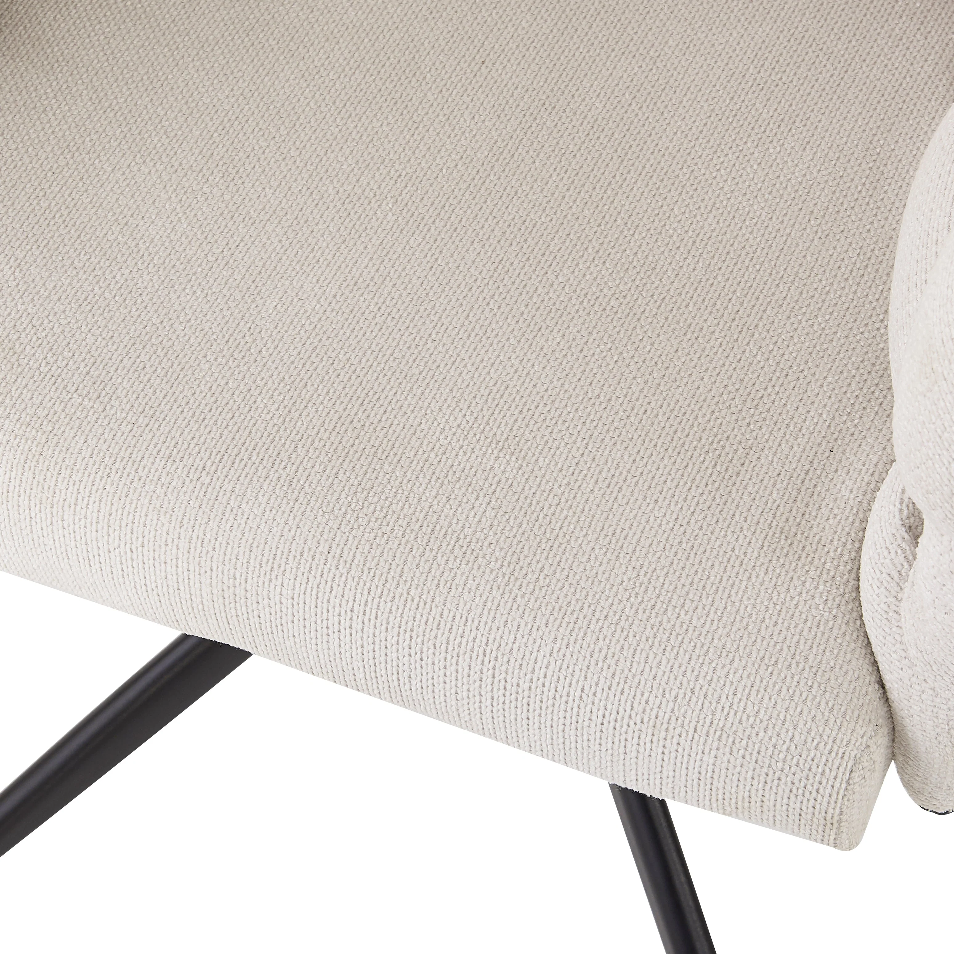 Luxury Velvet Chairs, Swivel & Ergonomic (Set of 4), Beige - Image 8