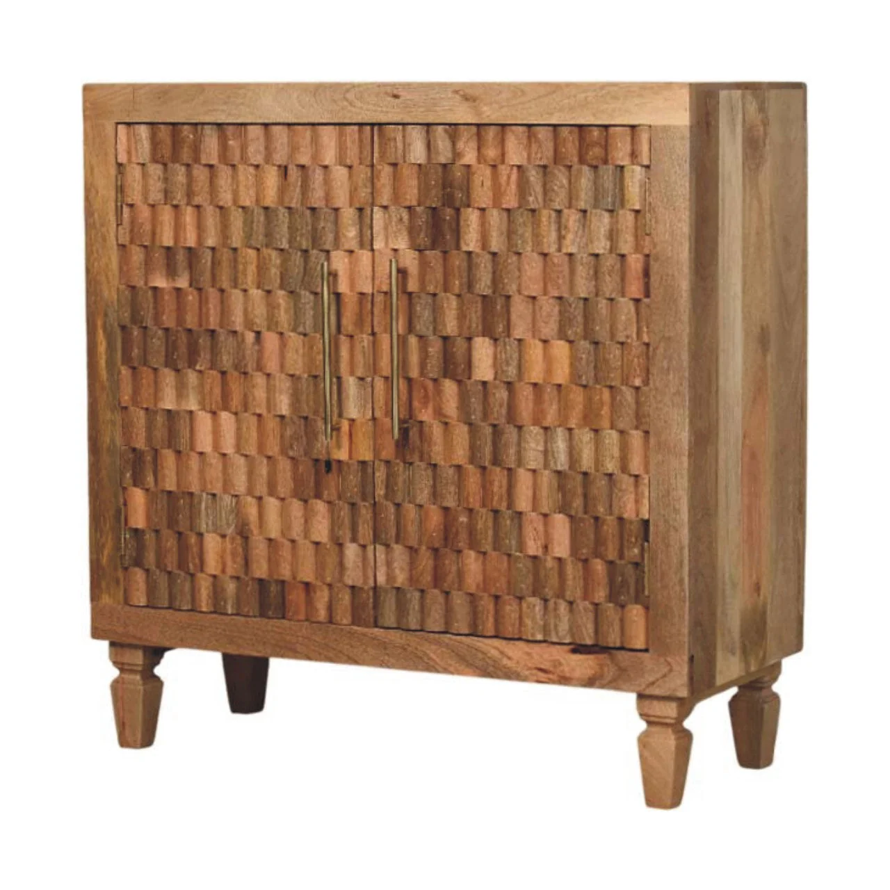 Marbella Cabinet, Sustainably Sourced Solid Mango Wood