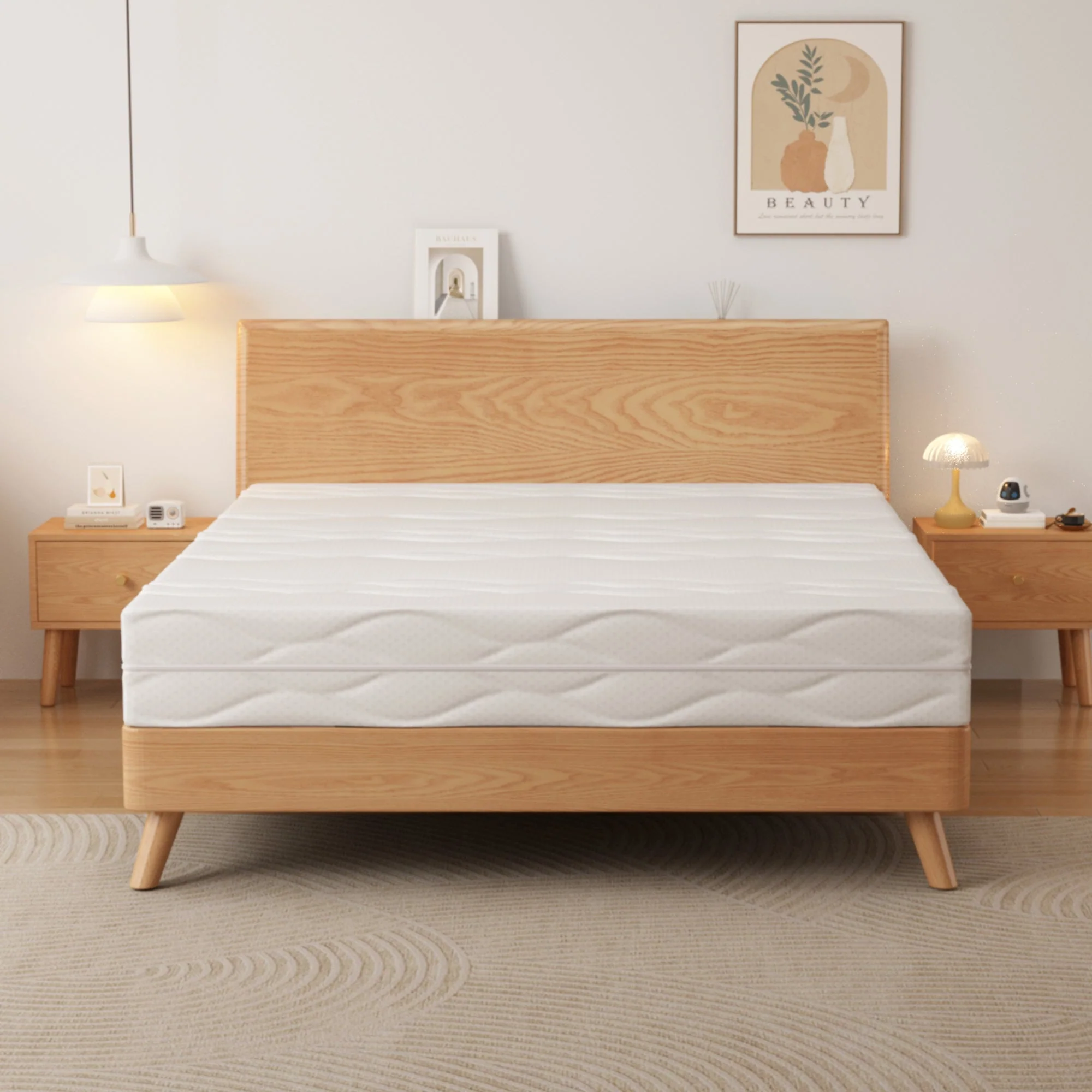Mattress 90x200cm Pocket Spring H3 7-Zone Ergonomic 20cm Height Oeko-Tex Certified - Image 6