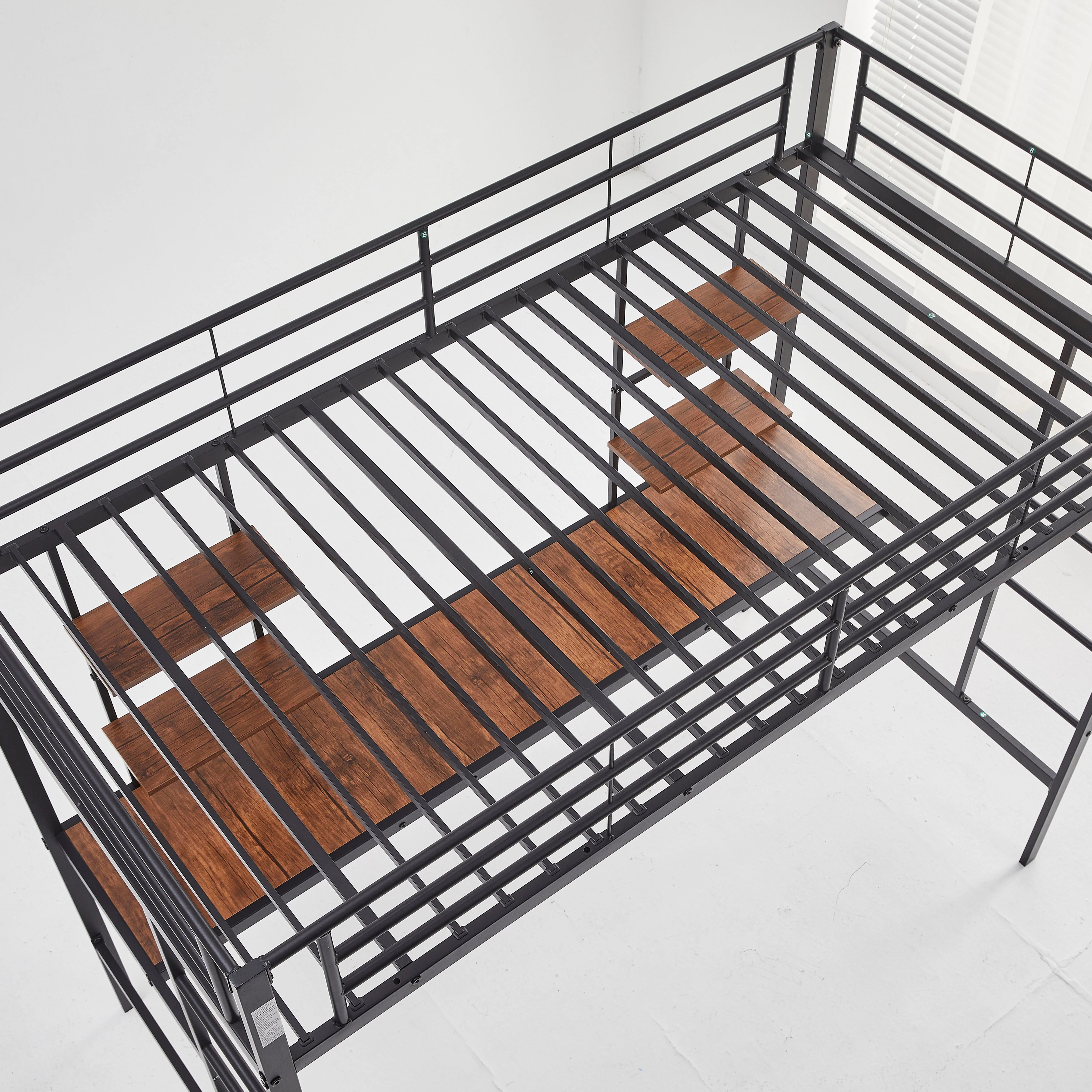 Metal Bed 190x90cm Multifunctional Space-Saving - Image 9