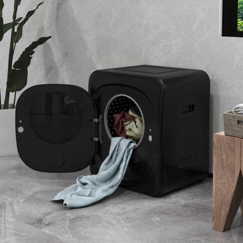 Mini Clothes Dryer, 6 Programs 4 kg 800W, Black - Image 7