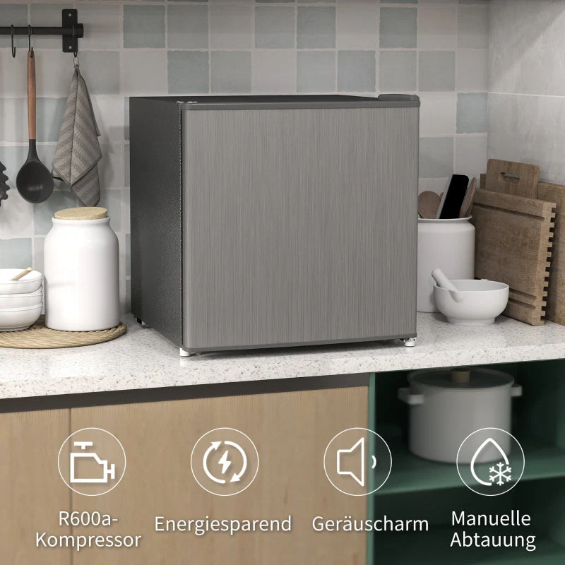 Mini Freezer Chest 35L Electric Freestanding 161W, Grey - Image 8