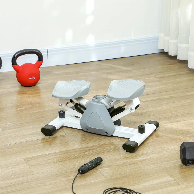 Mini Stepper with LCD Display, Non-Slip Pedals, 100 kg, Gray - Image 8