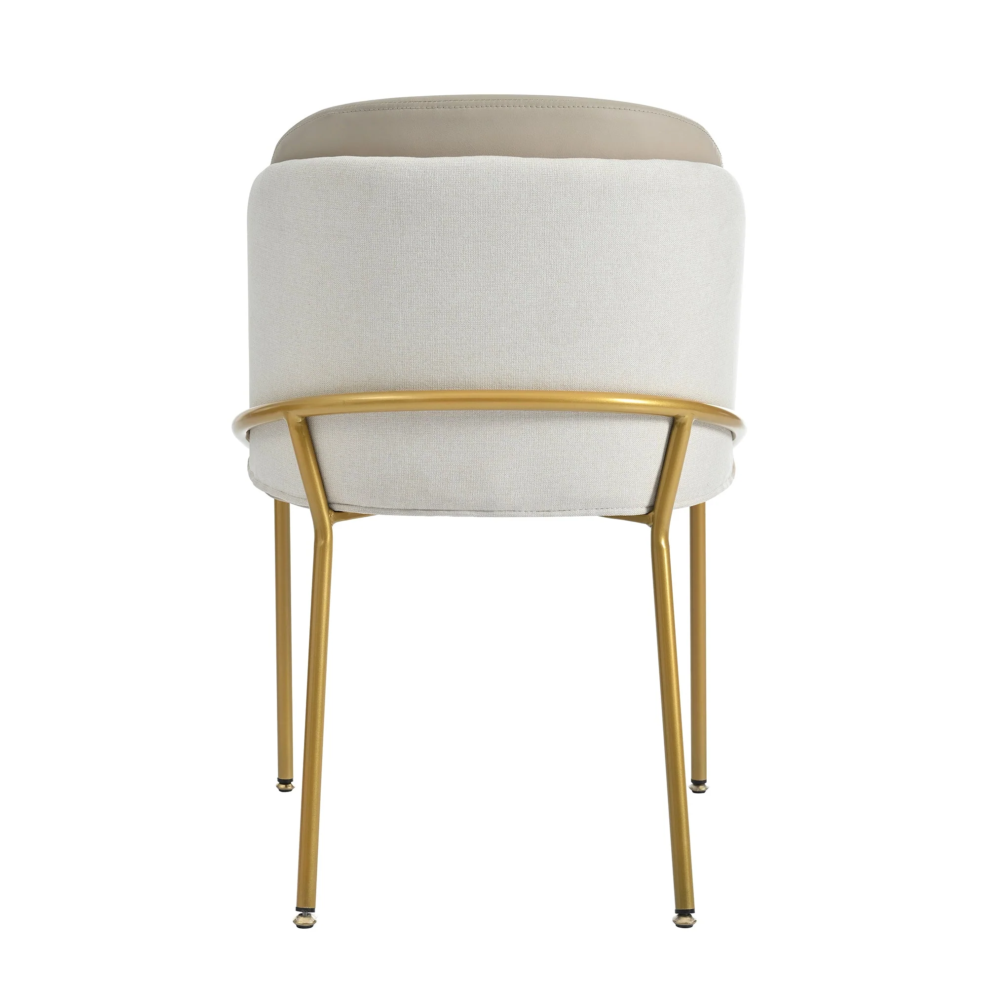 Modern Chairs 2-Pack Angled Legs Adjustable Feet, Beige - Image 8
