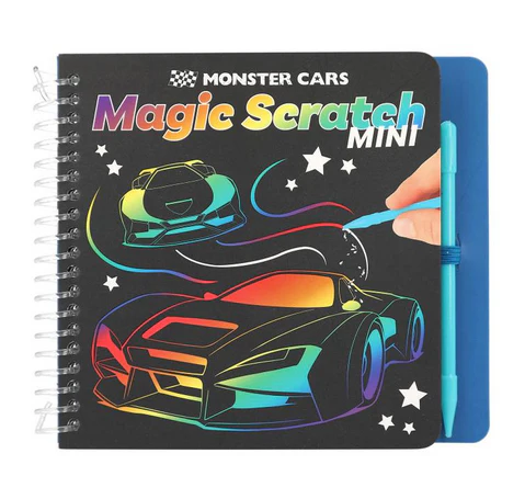 Monster Cars Mini Magic Scratch