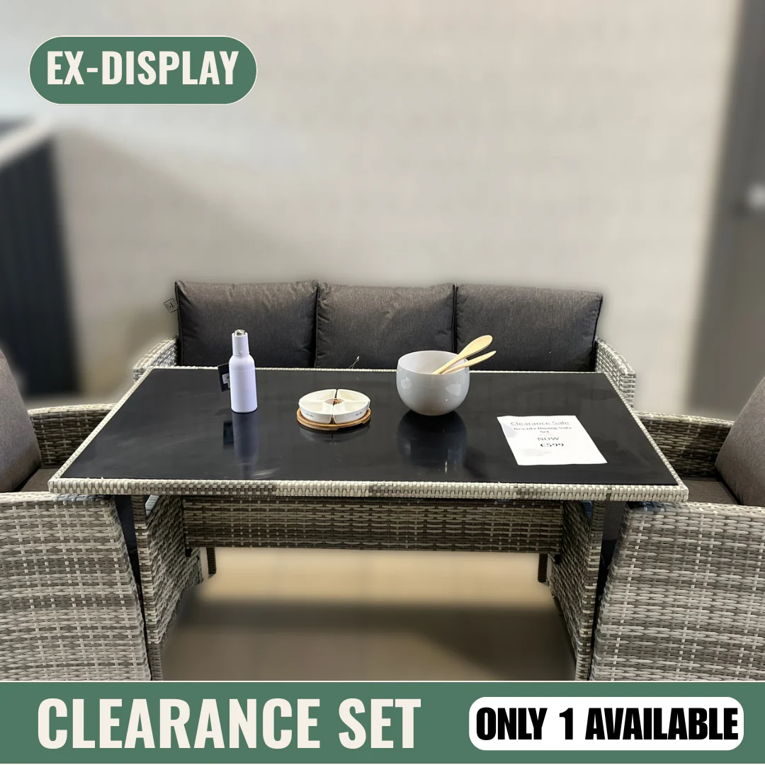 Nevada Dining Sofa Set - Clearance