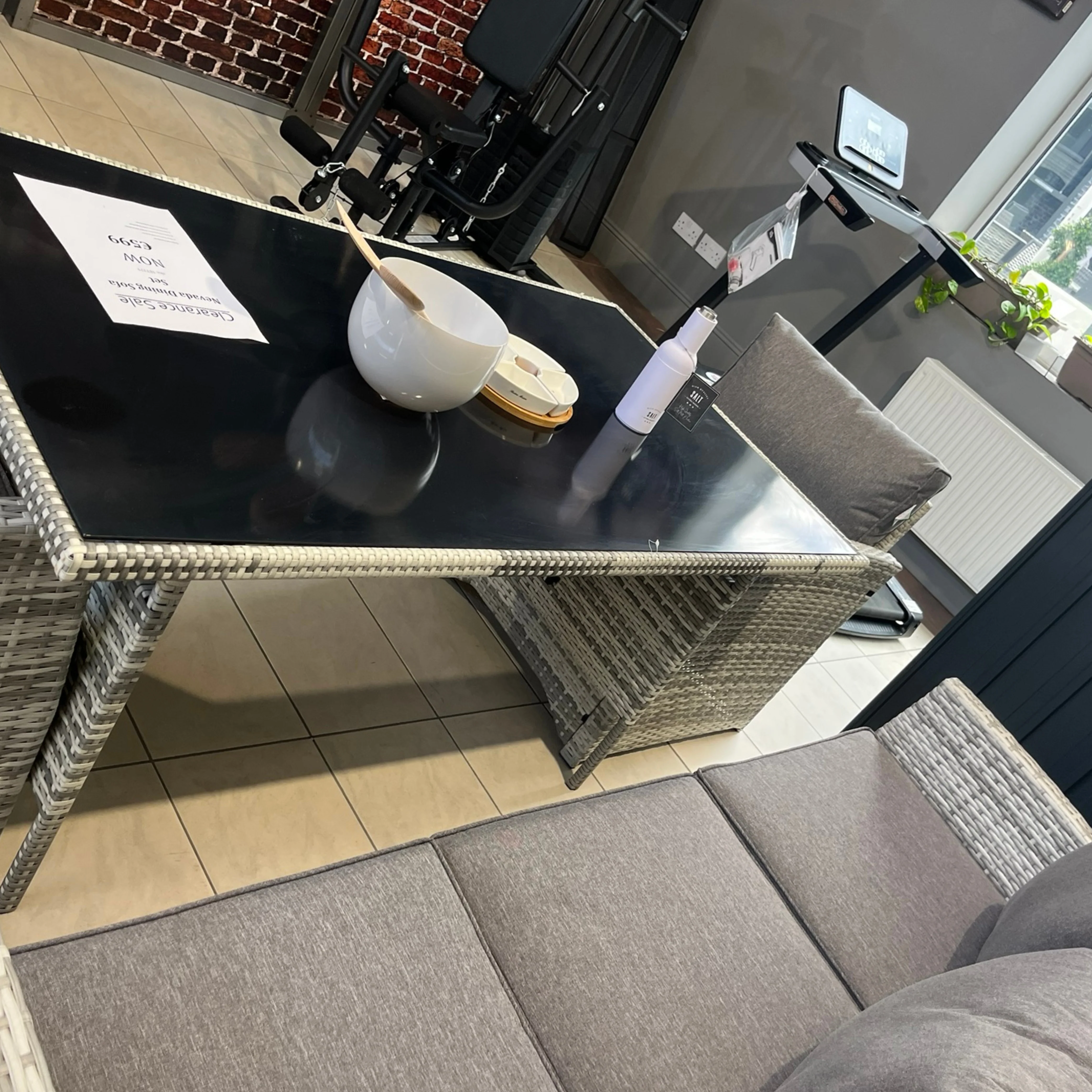 Nevada Dining Sofa Set - Clearance - Image 4