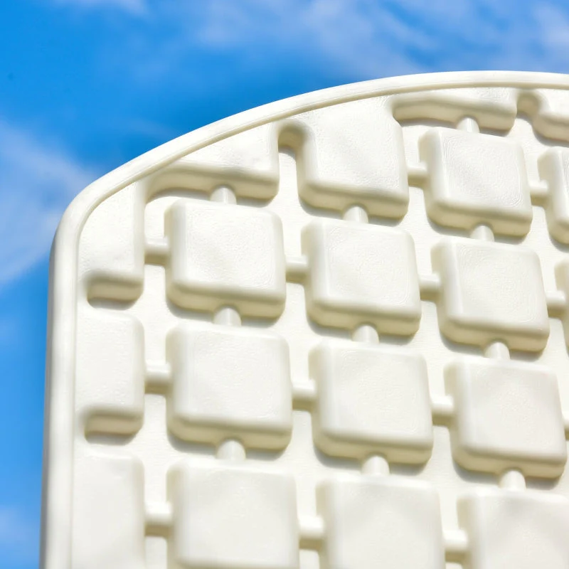 Outdoor Basketball Hoop, Adjustable Portable, Black White - Image 5