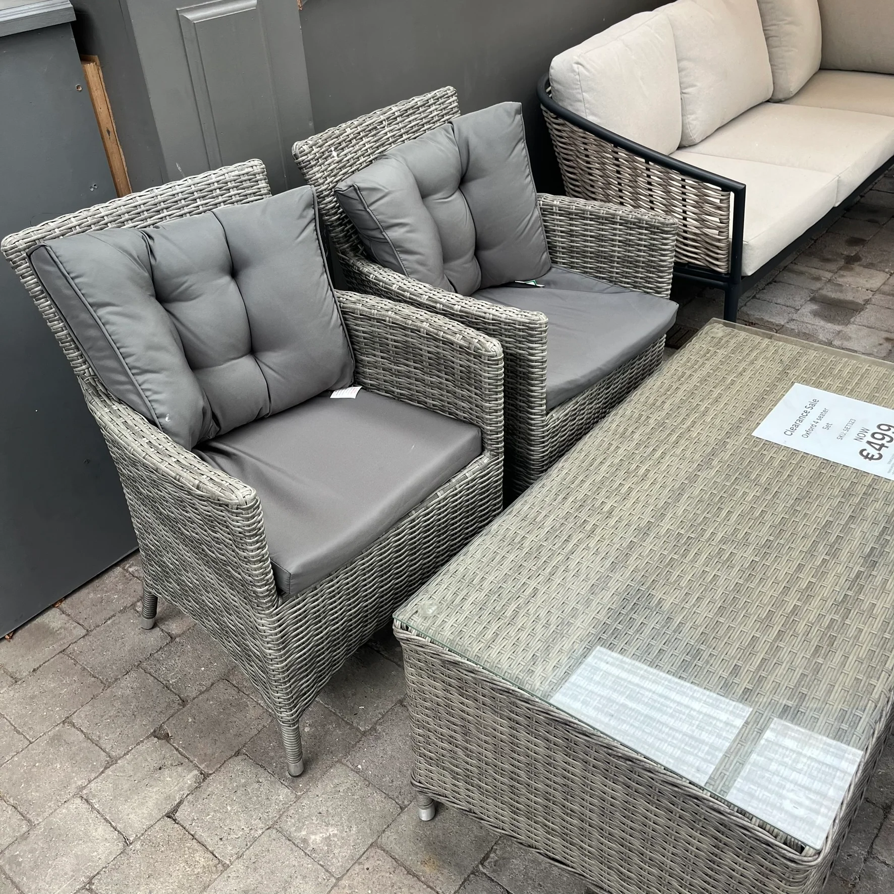 Oxford 4 Seater Coffee Set - Image 2