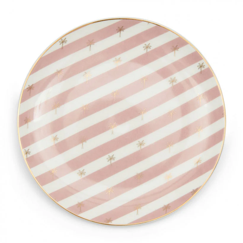 Palm Breeze Cake Plate