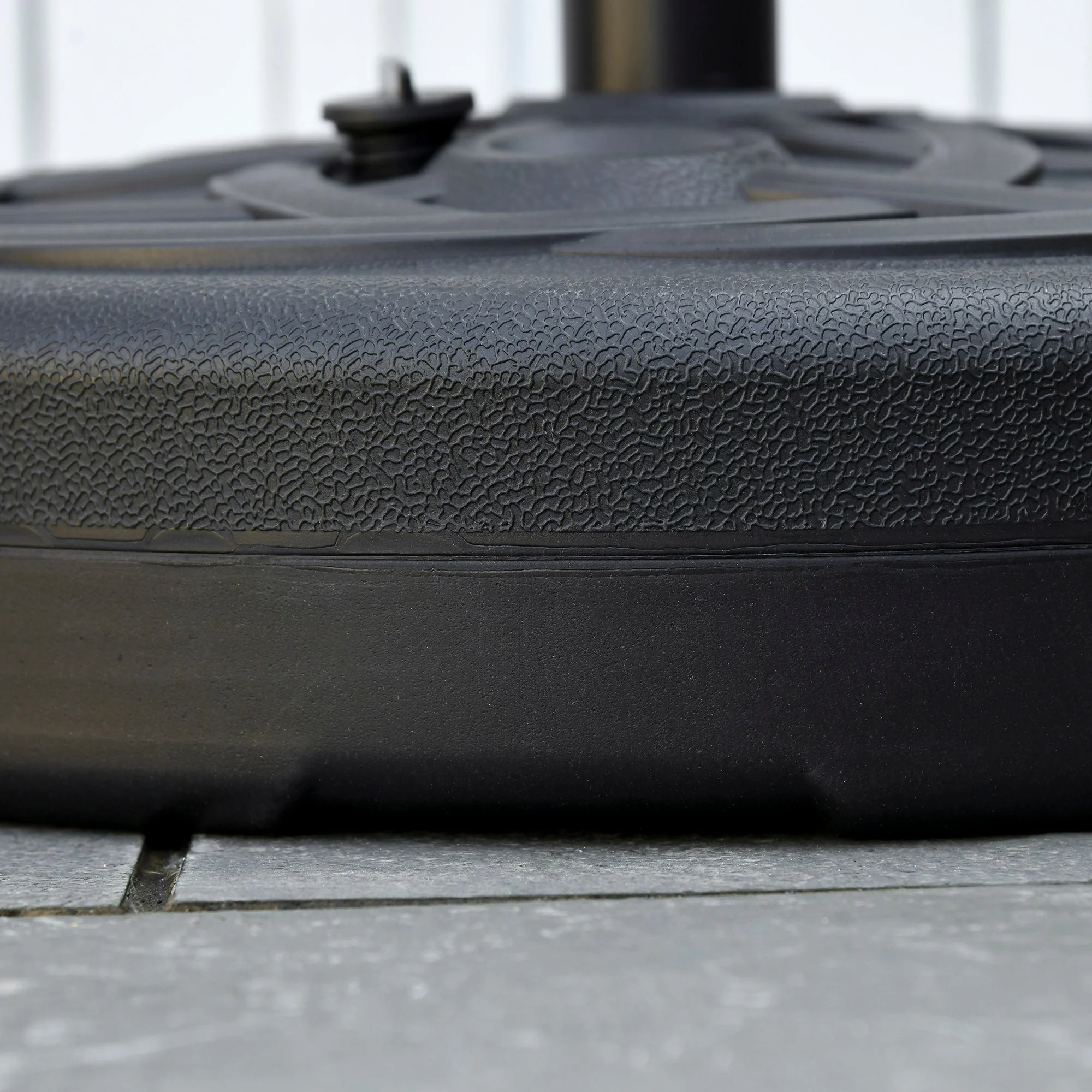 Parasol Base Round Fillable up to 35kg Stand Ø38/48mm Black - Image 7