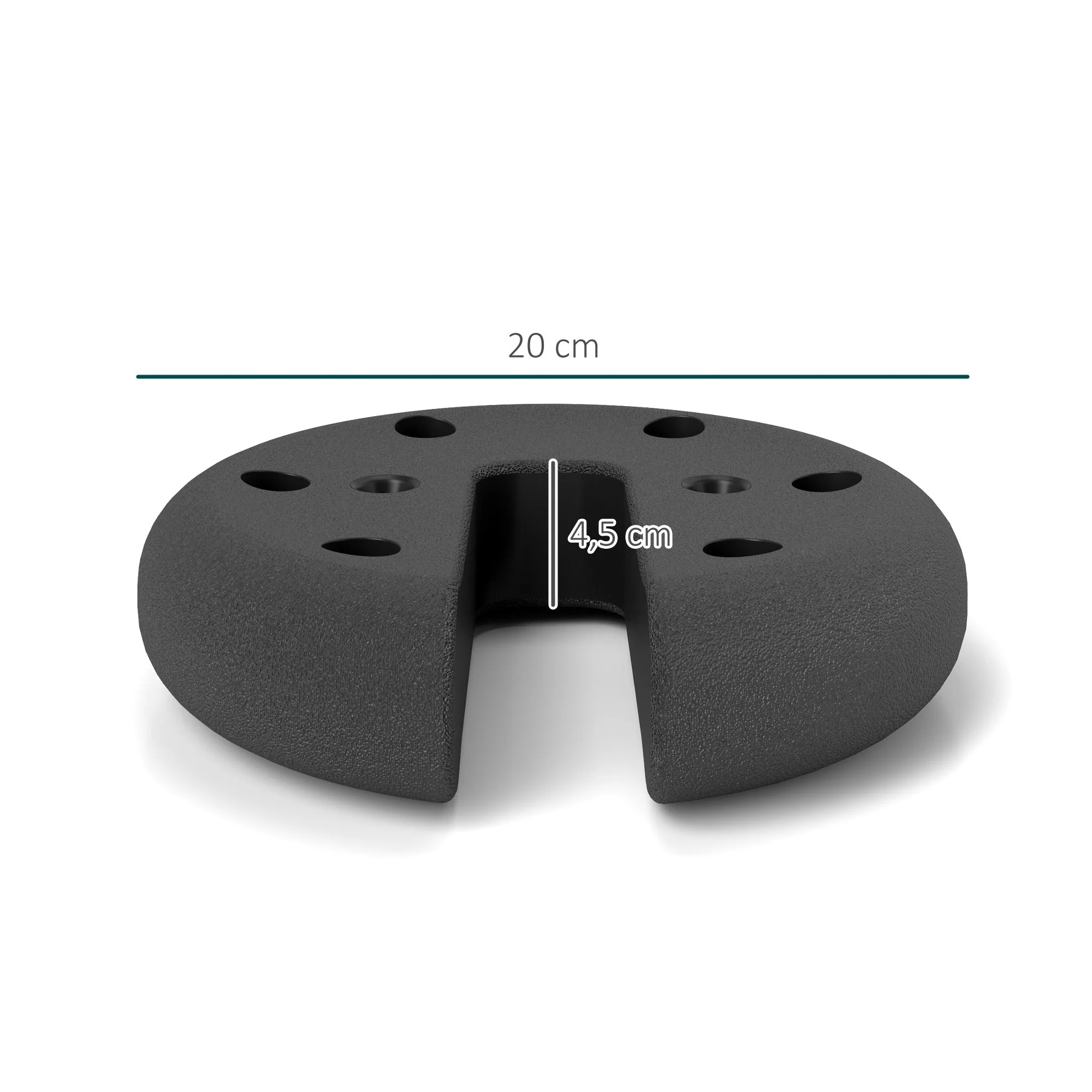 Pavilion Weights Set of 4, 2.2 kg for Secure Tent Support, Stable & Durable - Image 4