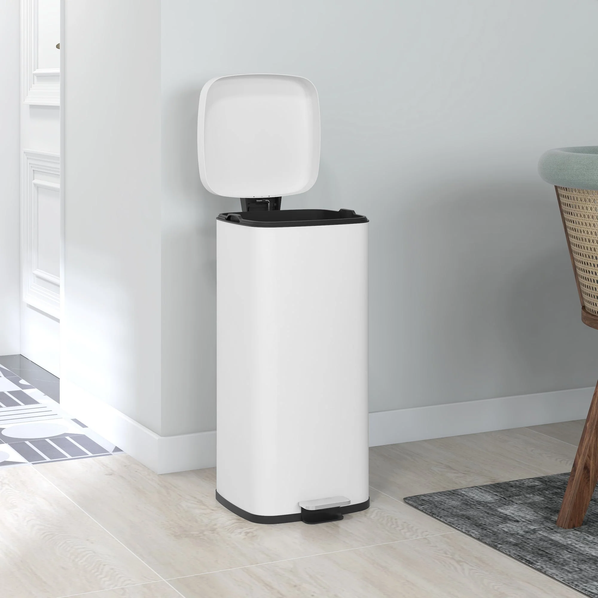 Pedal Bin 30L, Foot Pedal Metal - Image 7