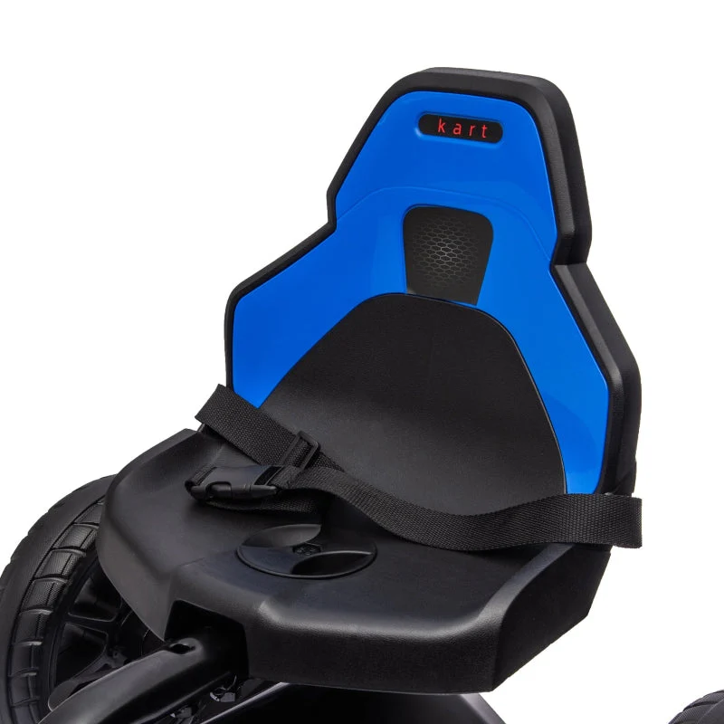 Pedal Go-Kart with Forward and Reverse Gears for Ages 3-8, Blue - Image 8