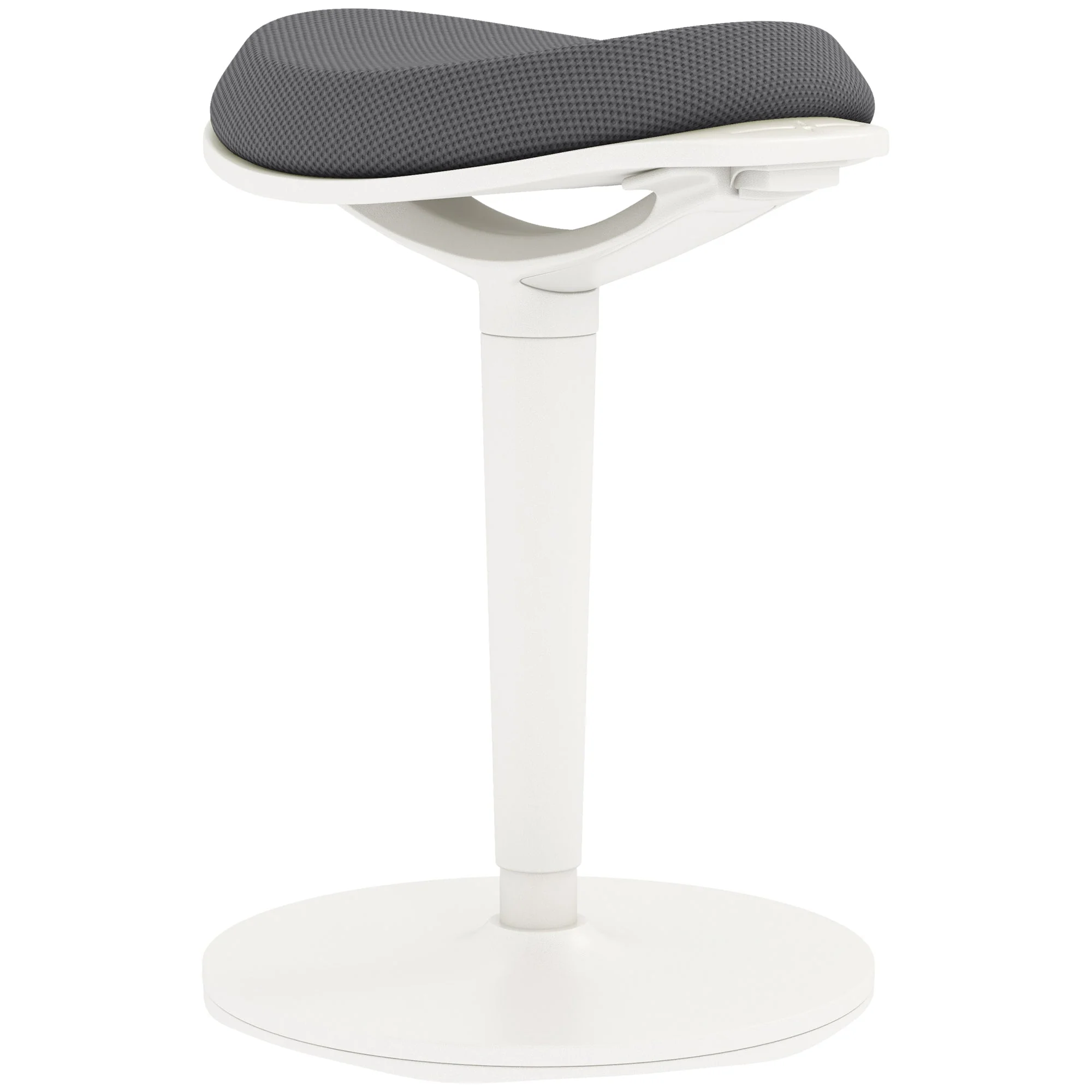 Pendulum Stool, Ergonomic Office Swivel Chair, Mesh Gray - Image 2