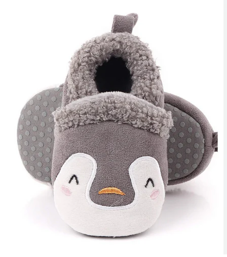 Penguin Slippers 6-12M