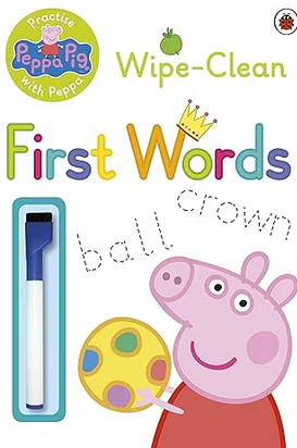 Peppa Wipe Clean First Words