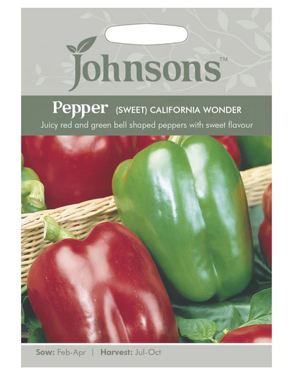 Pepper - (Sweet) California Wonder