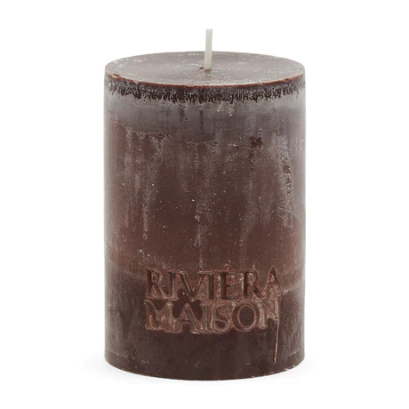 Pillar Candle ECO dark brown 7x10