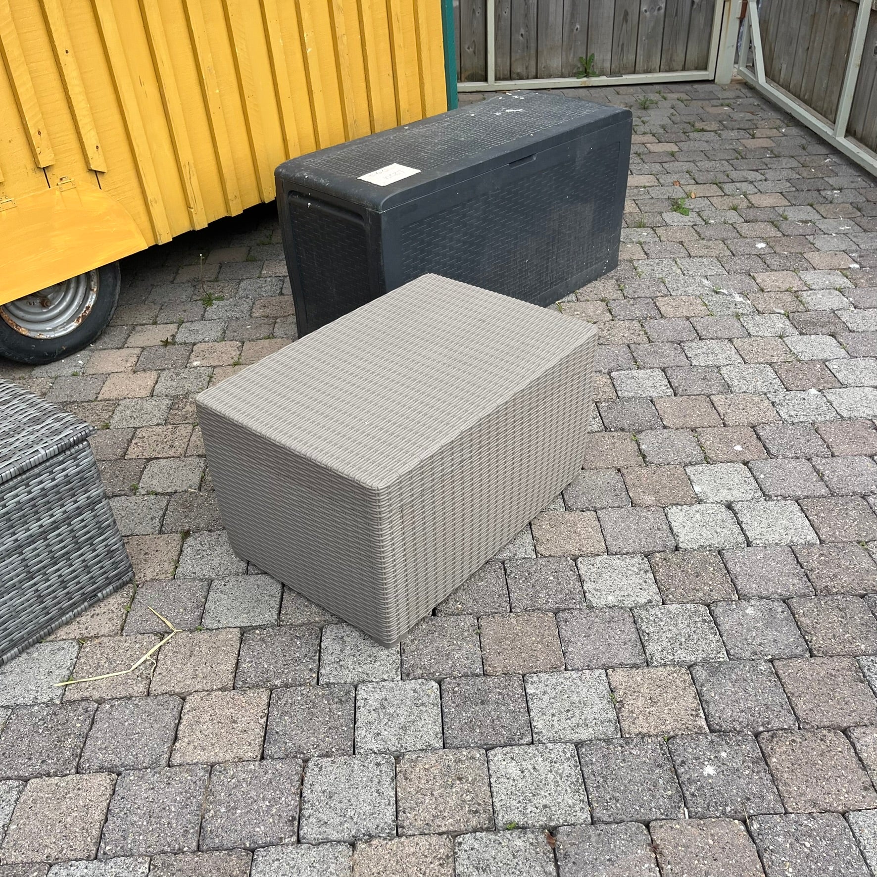 Plastic Storage Box - Grey - Clearance - Image 2