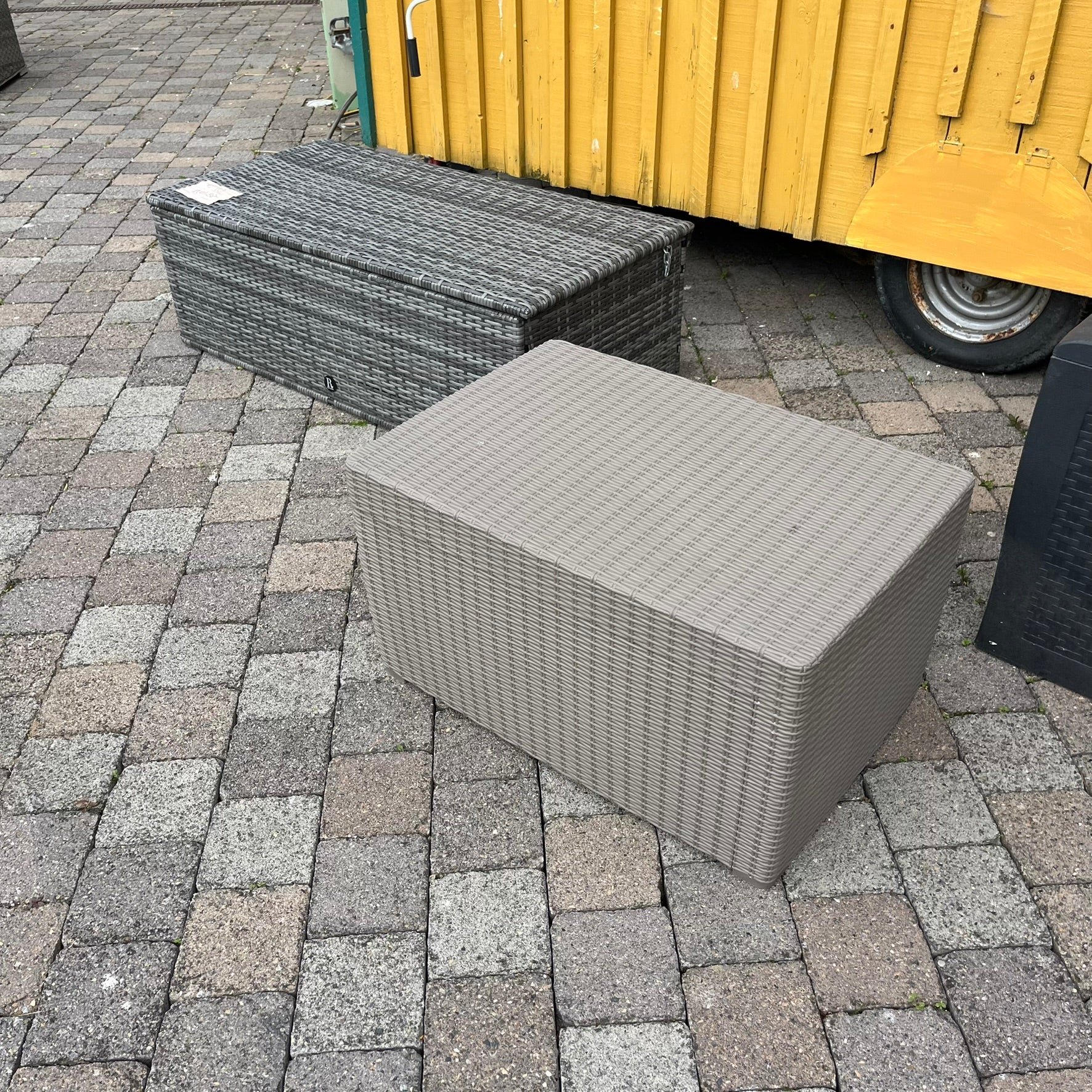 Plastic Storage Box - Grey - Clearance - Image 3