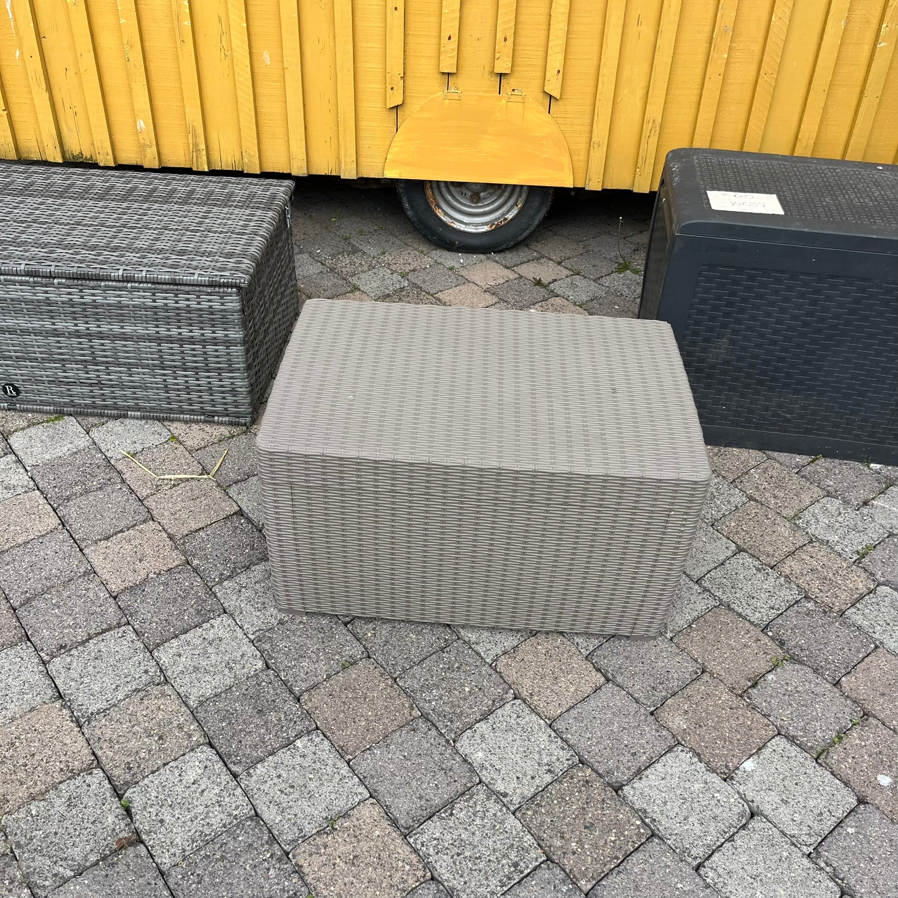 Plastic Storage Box - Grey - Clearance - Image 5