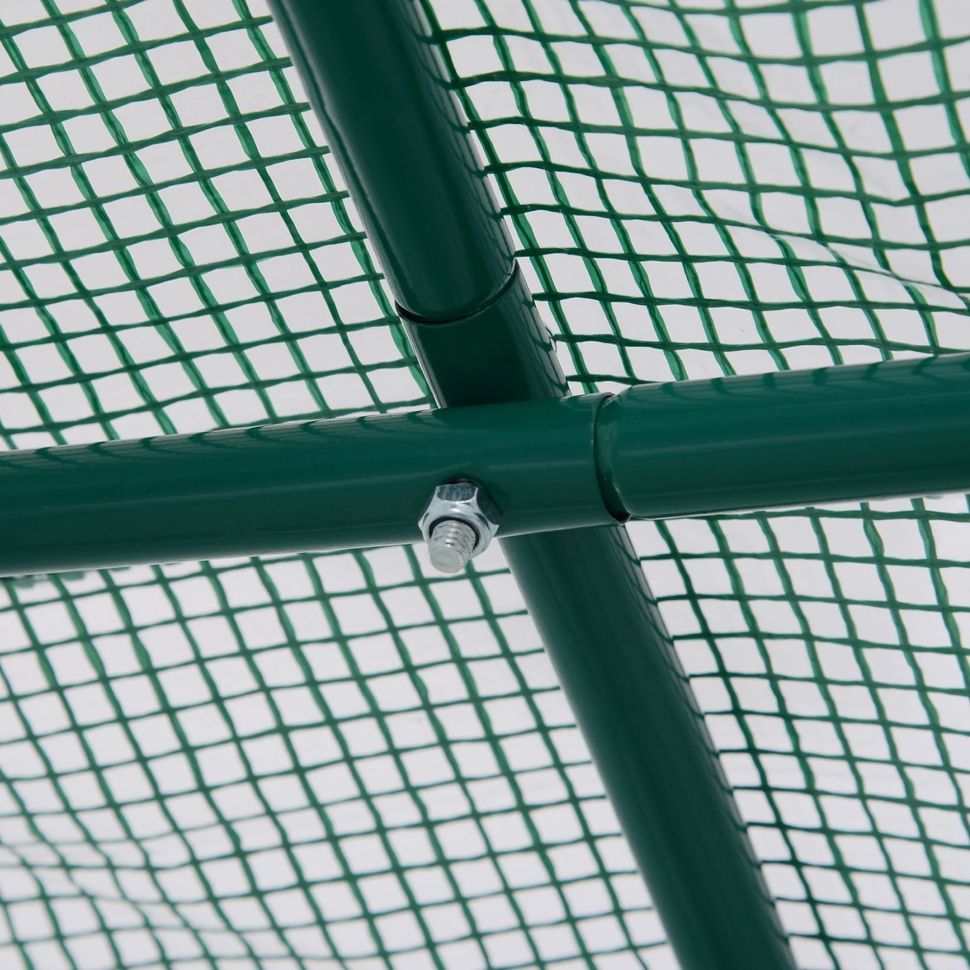 Polytunnel Greenhouse Film Tunnel with Window, Green - Image 7