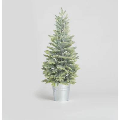 Potted Frosted Cedar Tree