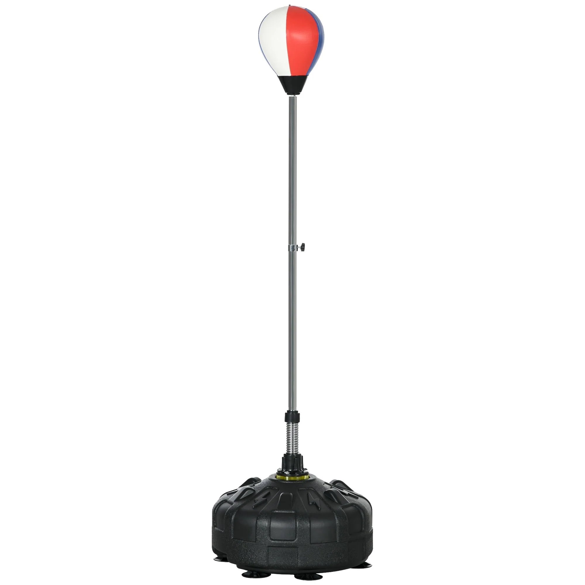 Punching Ball, Height Adjustable Standing Boxing Trainer, Black - Image 2