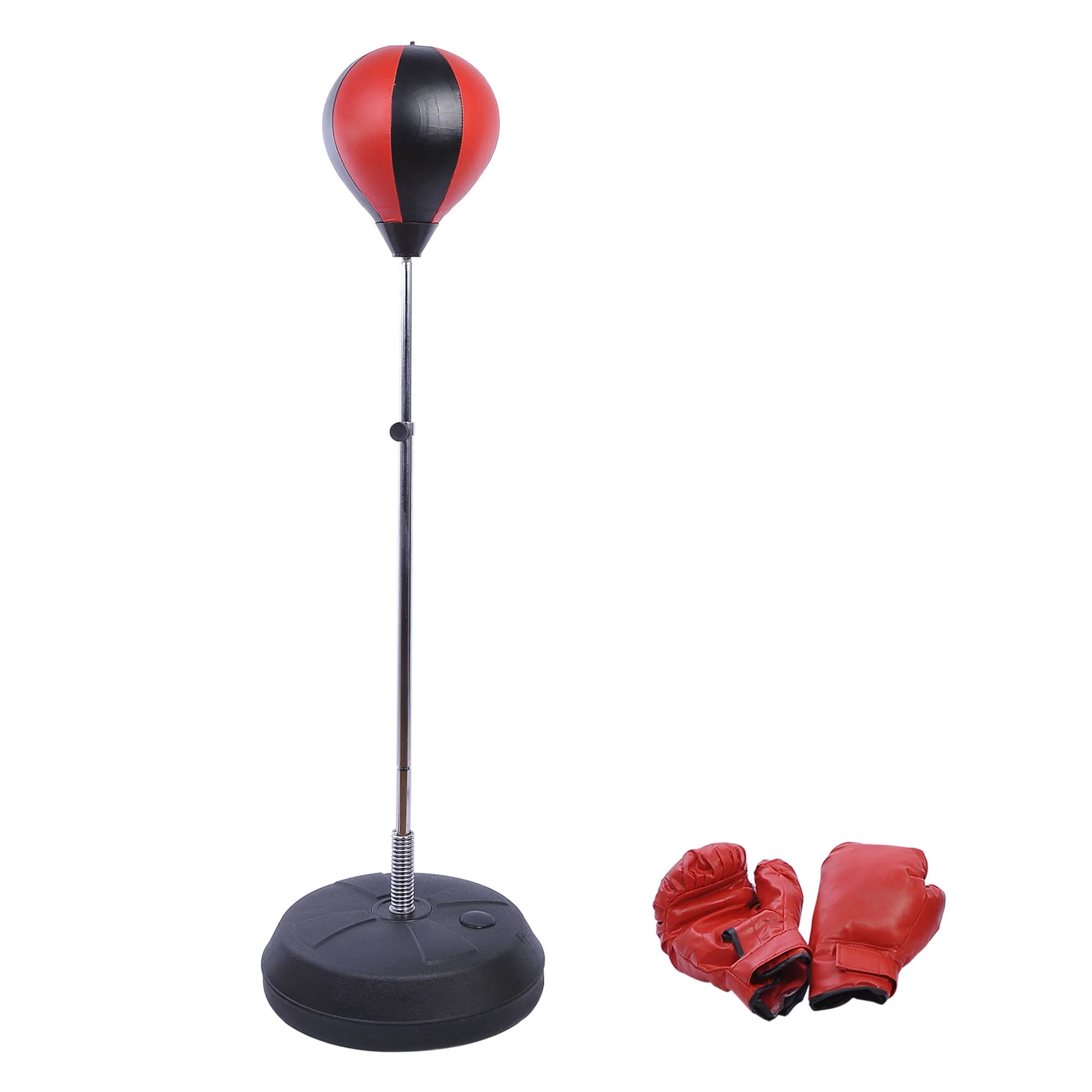 Punching Ball Set, Adjustable Stand, Gloves, Pump - Image 3
