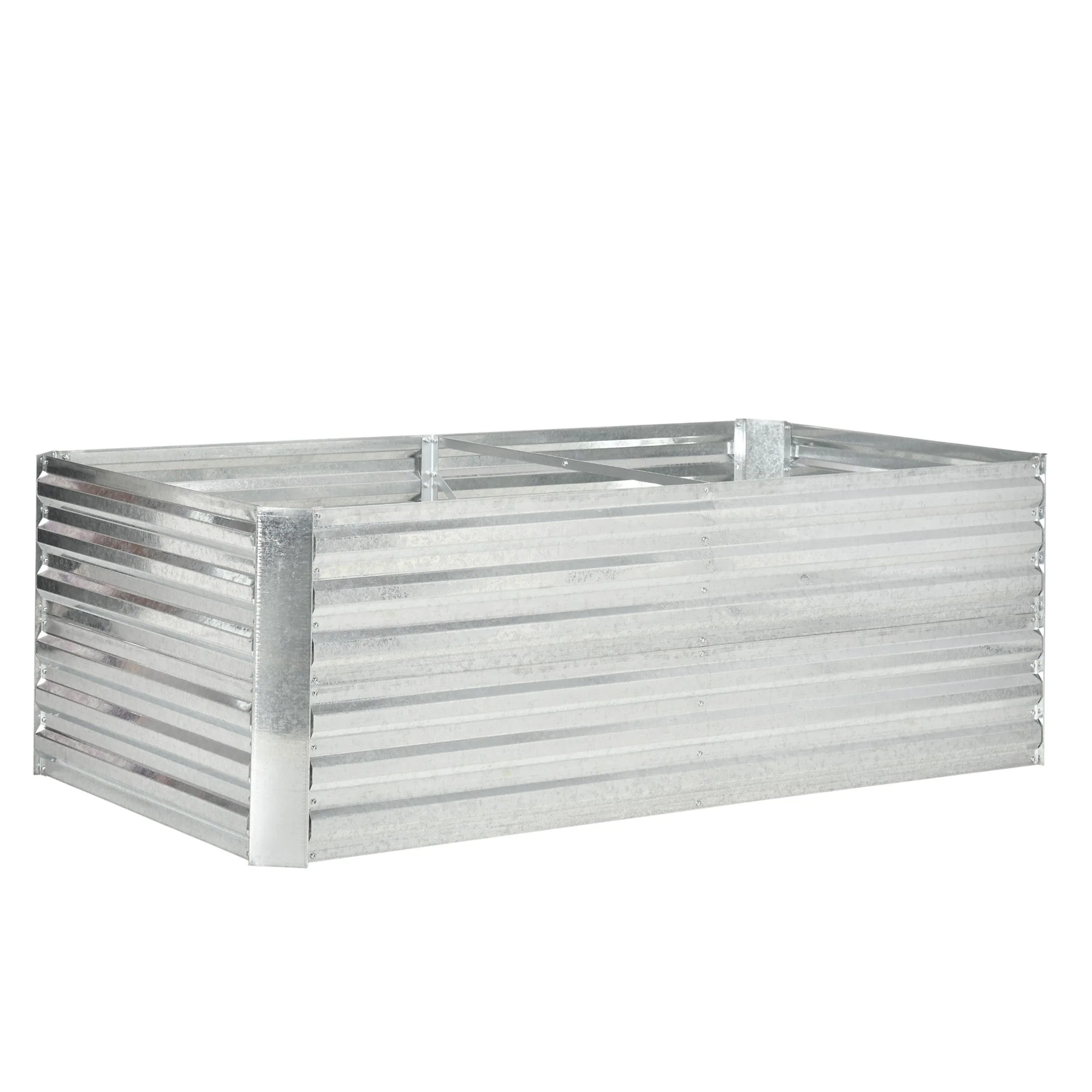 Raised Bed, Garden Planting Planter 180x90x60cm, Steel - Image 2