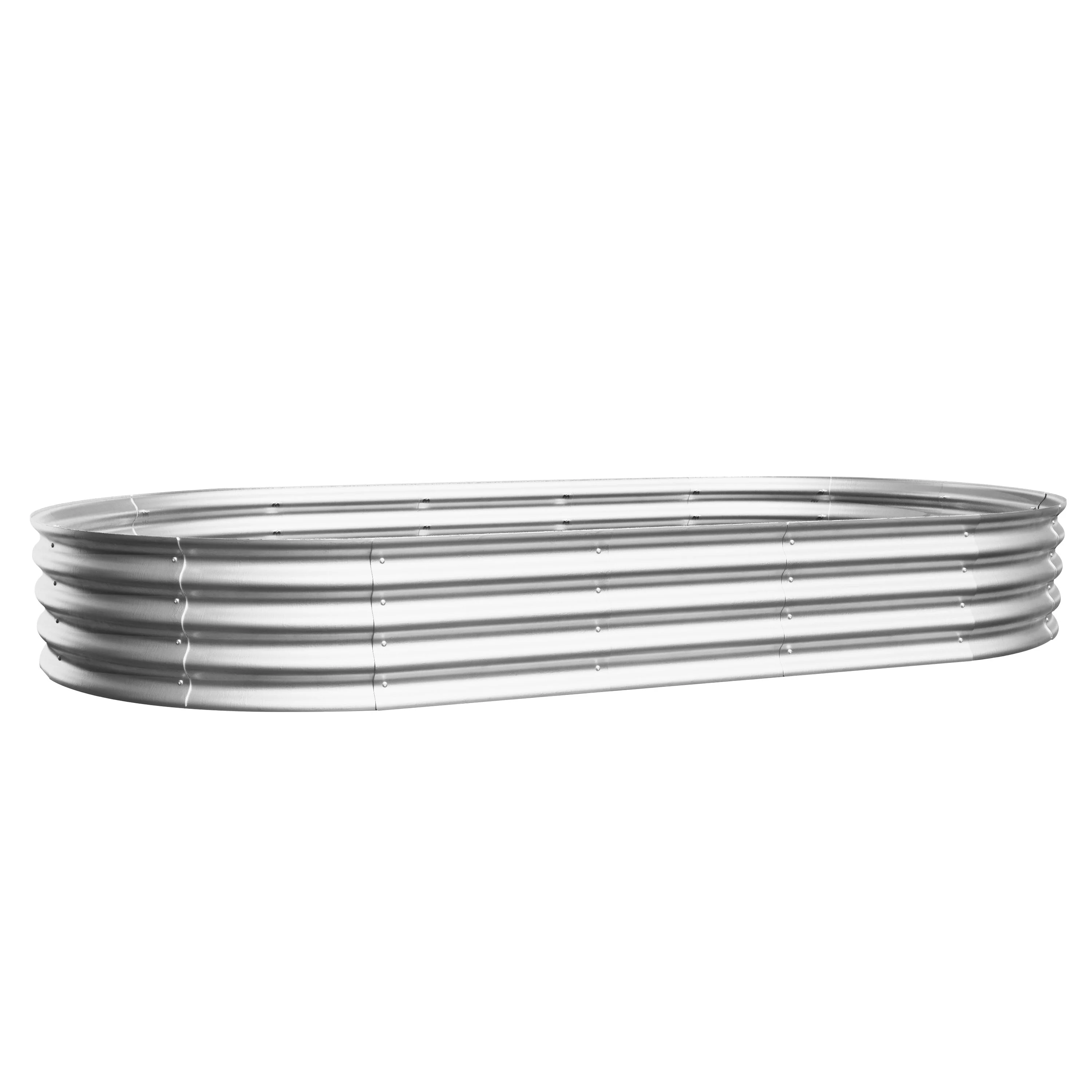 Raised Bed Metal Galvanized Elevated Garden Kit, 8x4x1ft, 1pc - Image 7