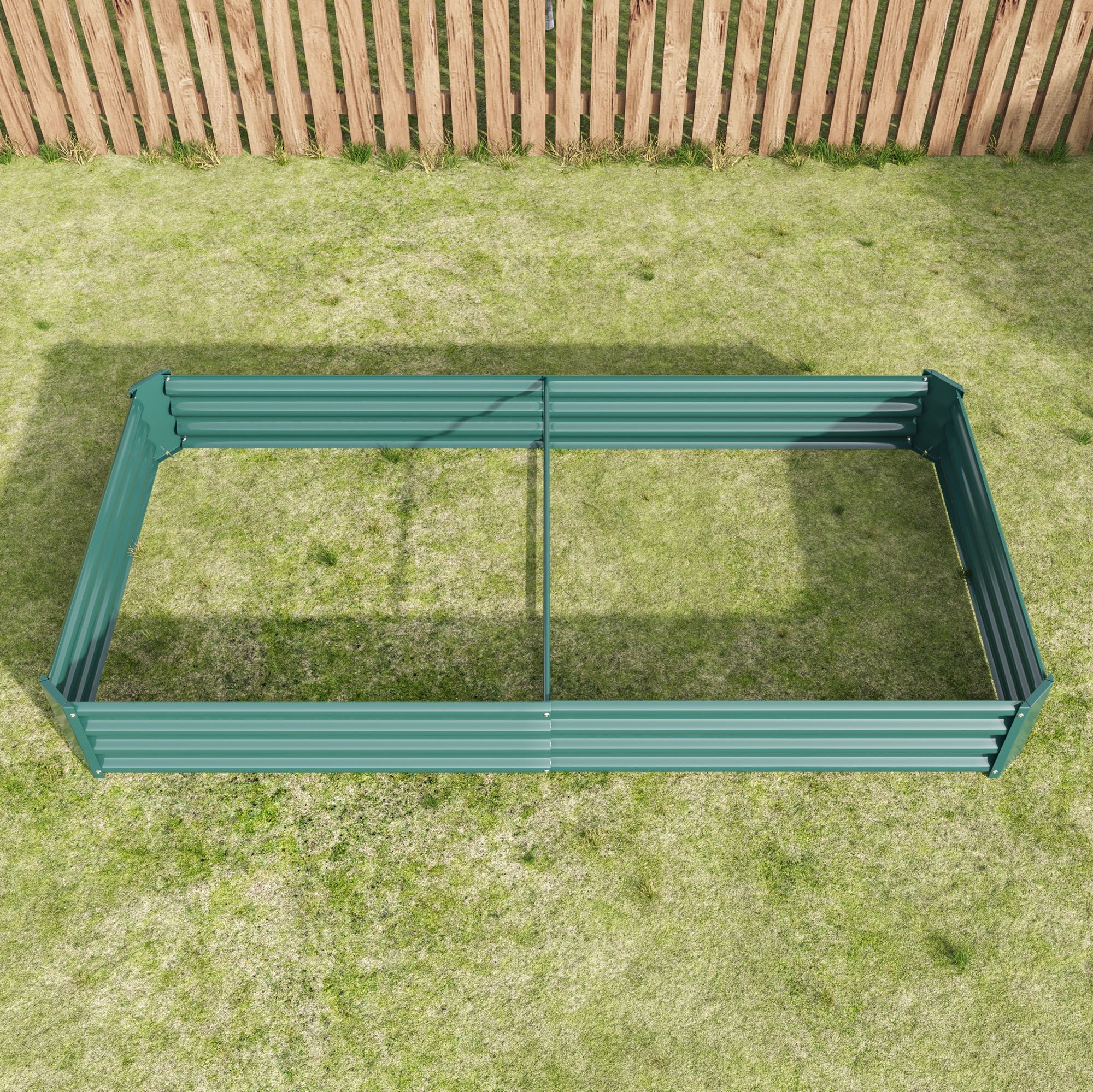 Raised Bed, Metal Plant Garden Bed made of Sheet Steel, Anthracite - Image 6