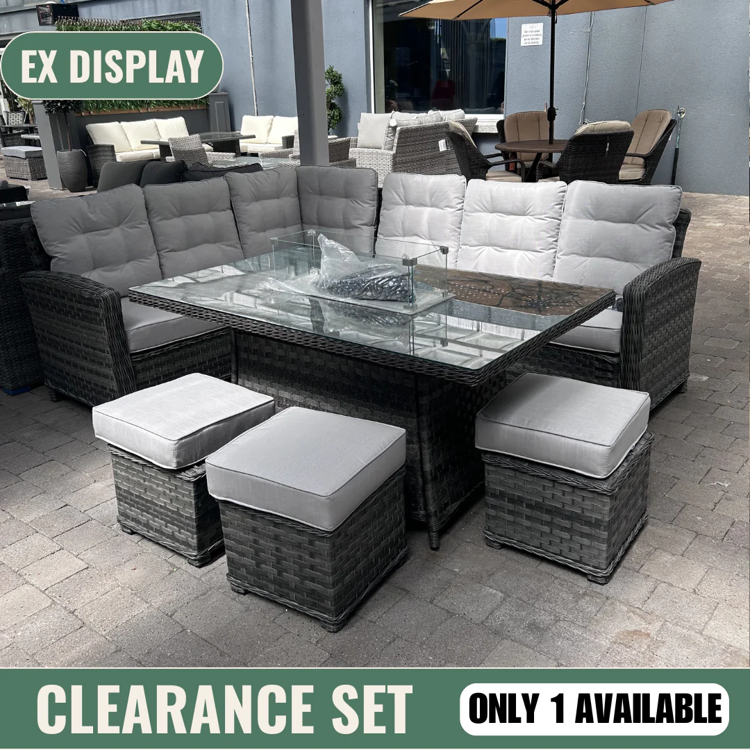 Ravenna Corner With Fire Pit - Clearance