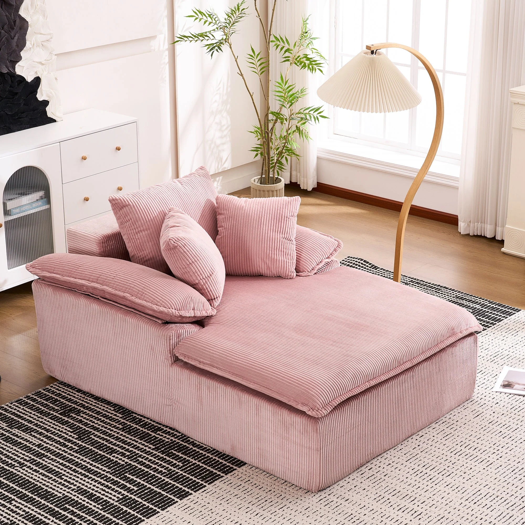 Reclining Sofa 46cm High Frameless Design Wide Armrests - No Assembly - Image 8