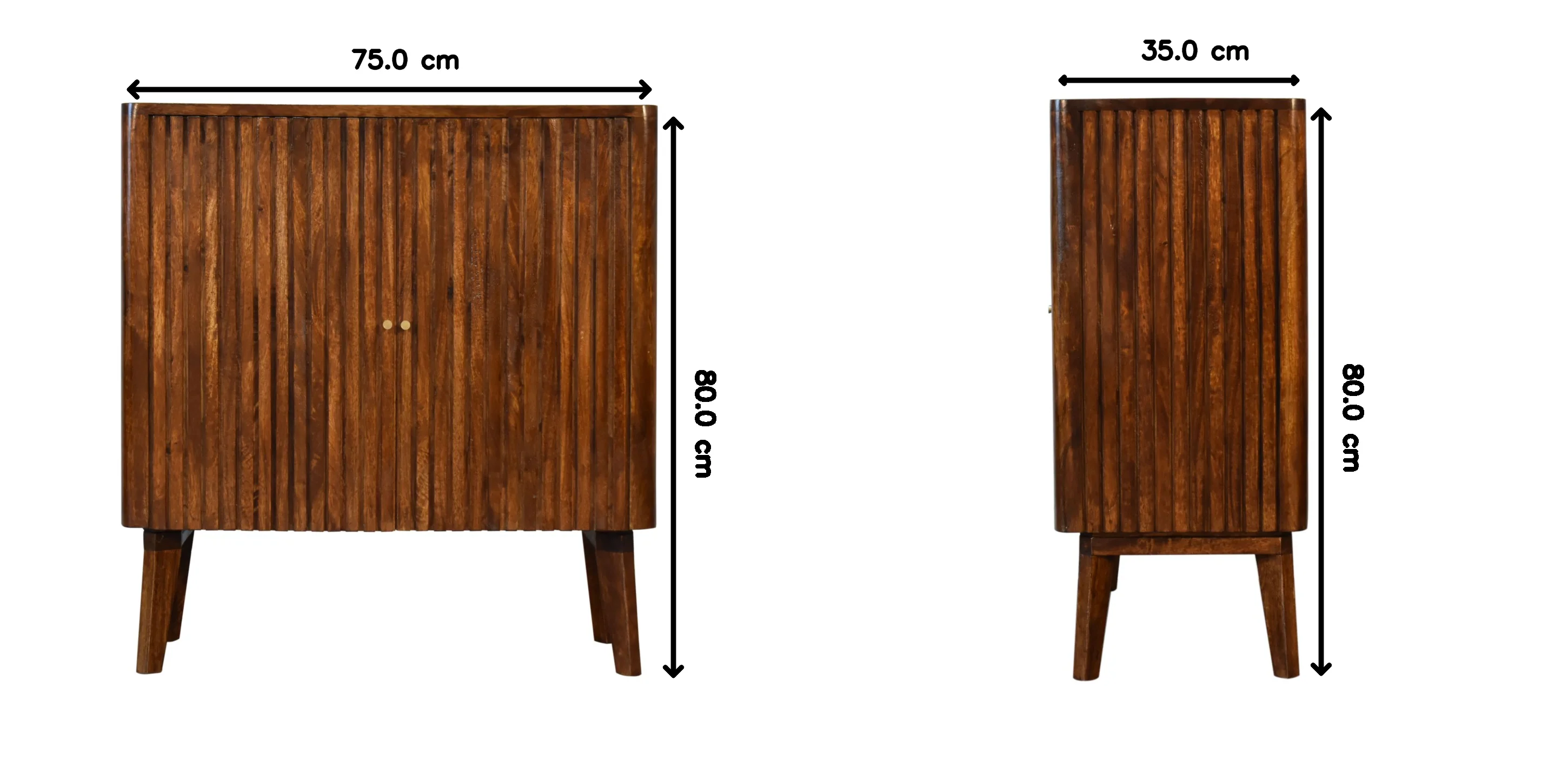 Reeve Cabinet Solid Mango Wood - Image 2