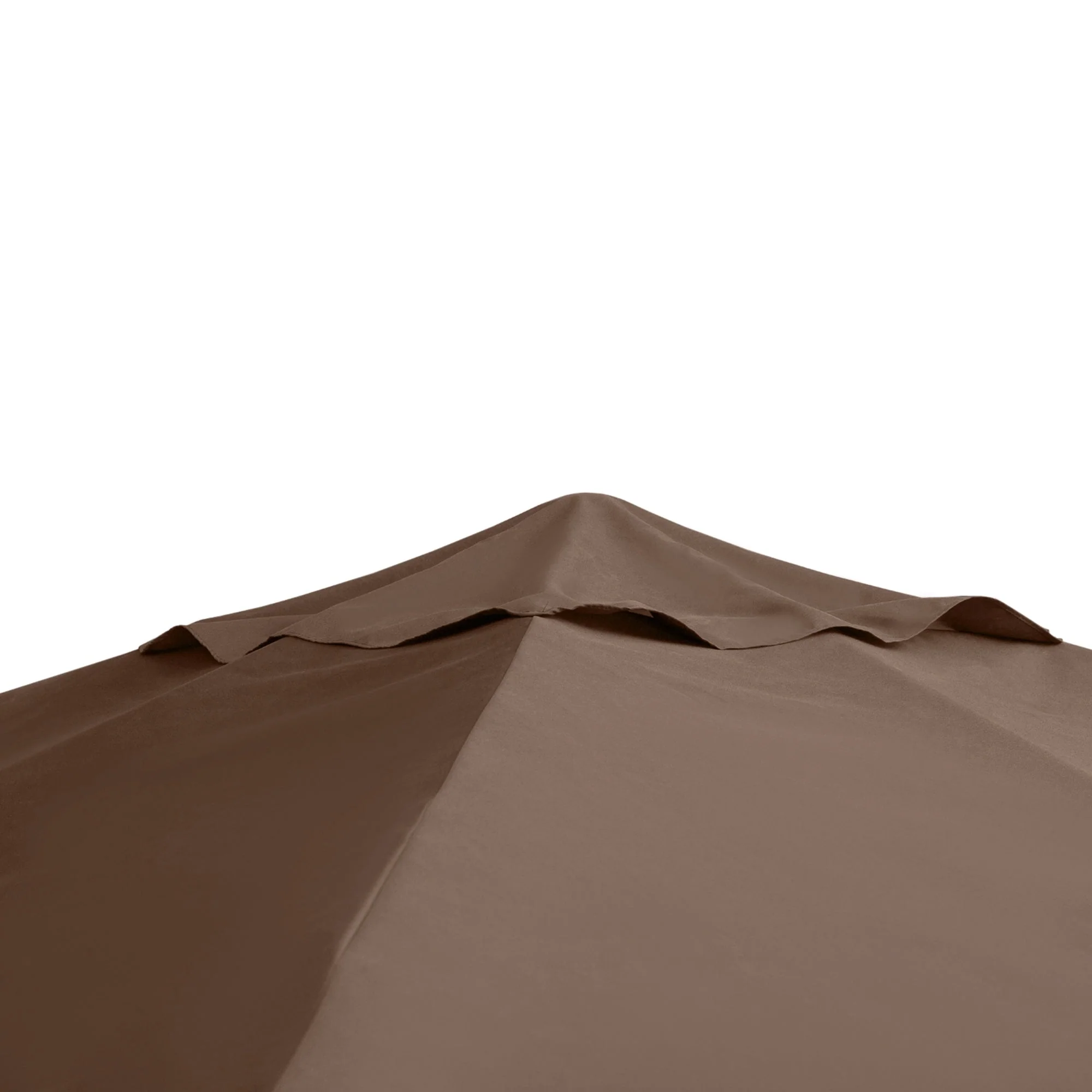 Replacement Roof 2.93x2.93m Gazebo Cover Sunshade Polyester Coffee - Image 7