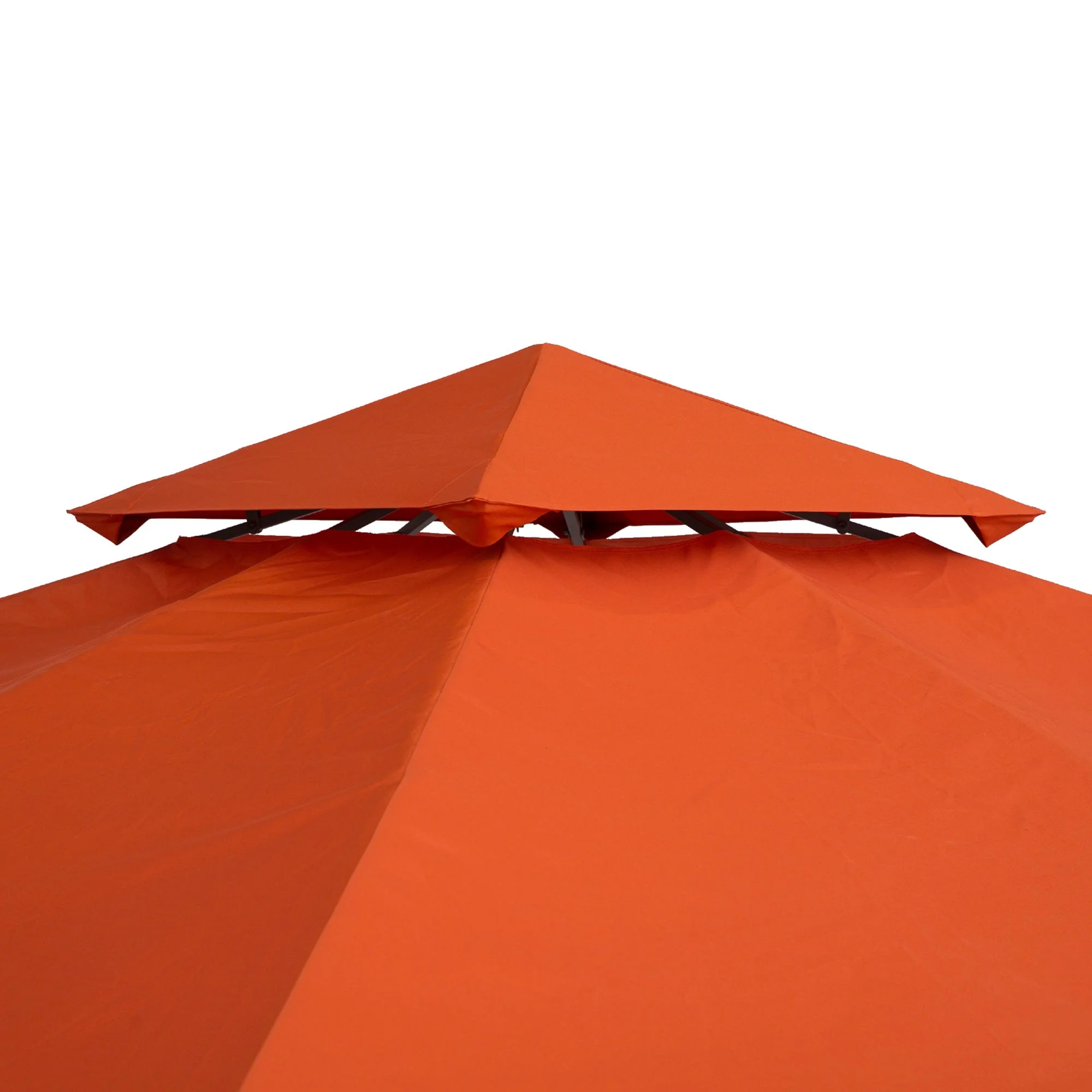 Replacement Roof for 3x3m Gazebo, Weatherproof & Durable, Rust Red Polyester - Image 8