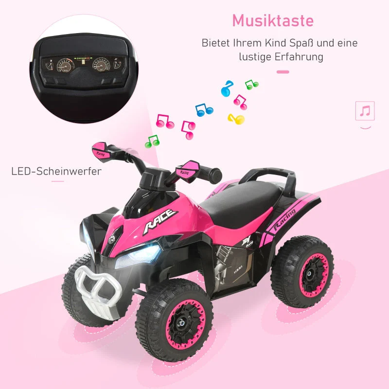 Ride-on Car, Children's Vehicle, 18-36 Months, Pink - Image 5