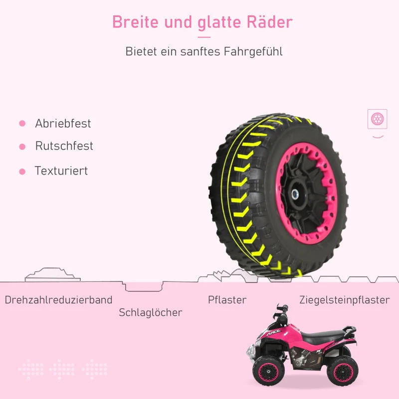 Ride-on Car, Children's Vehicle, 18-36 Months, Pink - Image 7