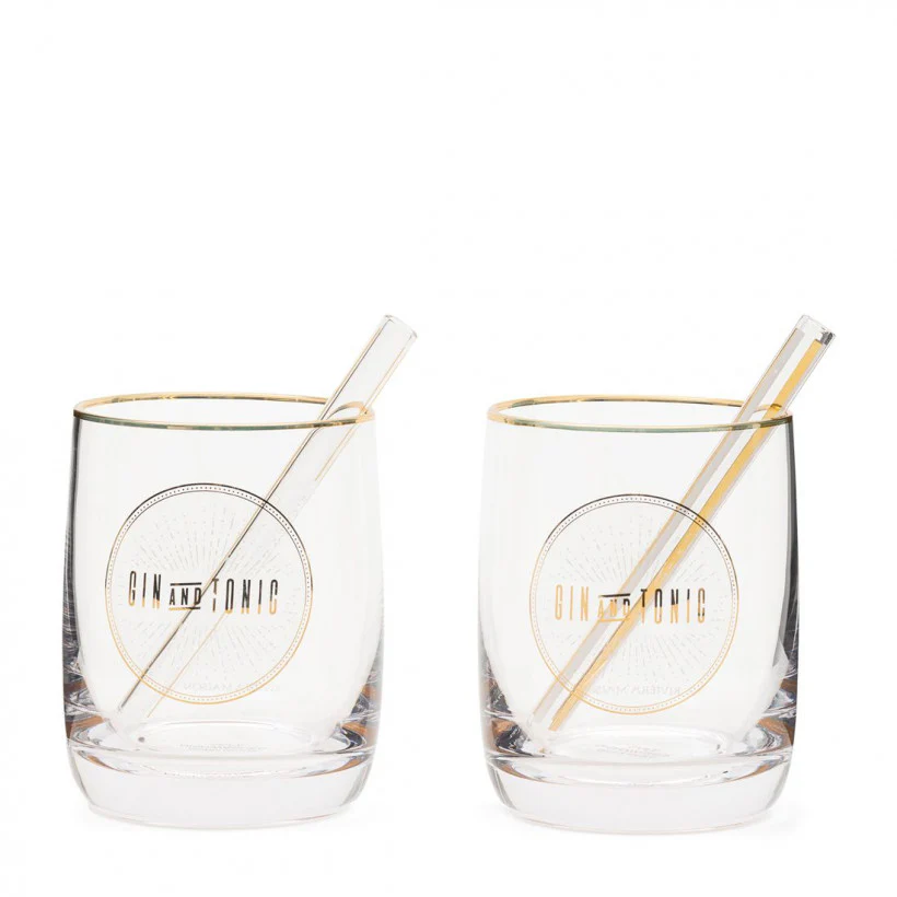 Riviera Maison Le Club Gin & Tonic Set of 2