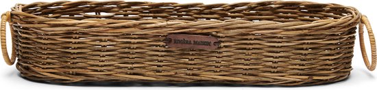 Riviera Maison - Shopping Basket RM - Rustic Rattan Wood - Colour: Natural